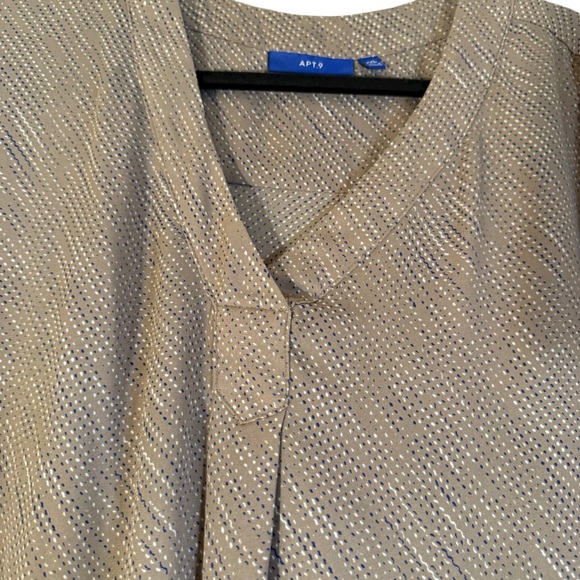 Woman’s Blouse Lot- XL, XXL, 1X- Ava & Viv, Express, Apt. 9 - Picture 3 of 9